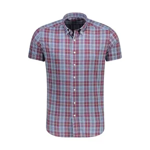 پیراهن آستین کوتاه مردانه کیکی رایکی مدل MBB20169-319