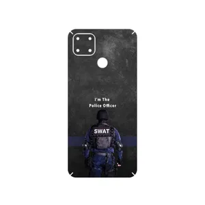 MAHOOT Police Officer Cover Sticker for Realme C25s