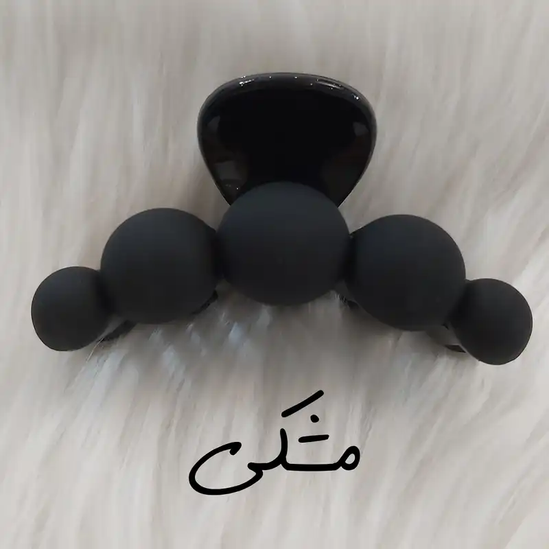 کلیپس مو زنانه مدل شمعی طرح توپی کد clp300