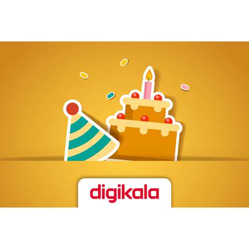 کارت هدیه الکترونیکی دیجی کالا طرح تولد