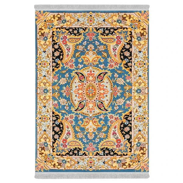 فرش پارچه‌ای دفه مدل فرشینه هازان مخمل کد 097