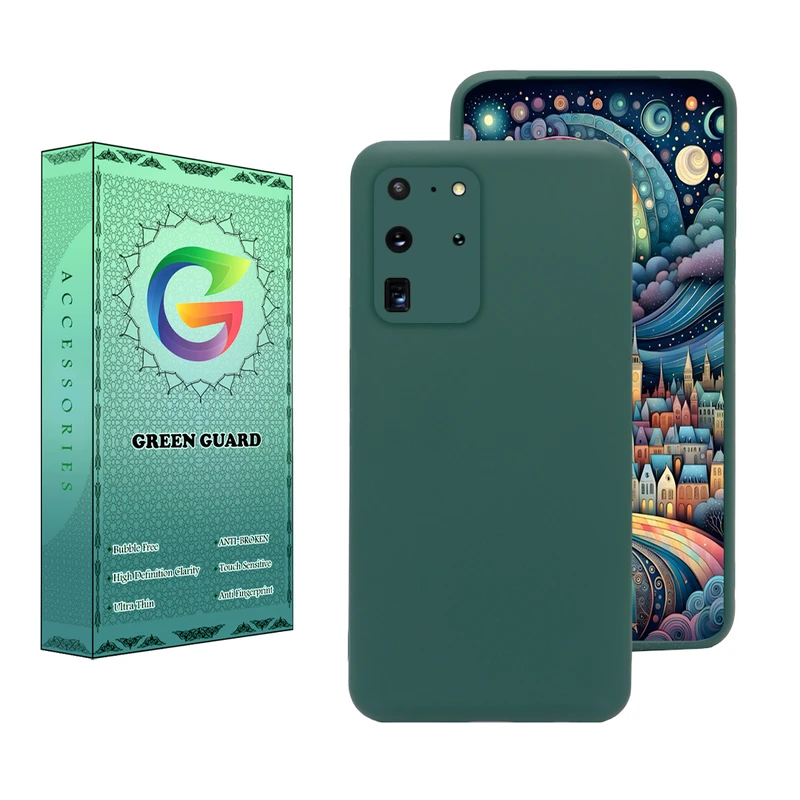 کاور گرین گارد مدل Kygo طرح سیلیکونی مناسب برای گوشی موبایل سامسونگ Galaxy S20 Ultra 