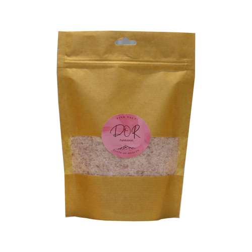 نمک صورتی دانه شکری دُر نمک - 1 کیلوگرم