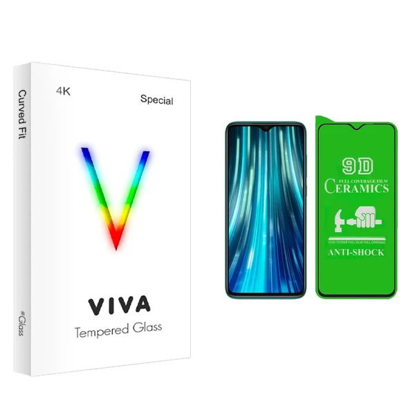 محافظ صفحه نمایش سرامیکی ویوا مدل 4K مناسب برای گوشی موبایل شیائومی REDMI NOTE8 PRO