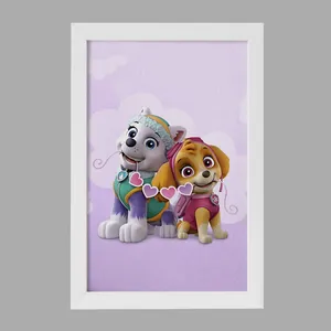 تابلو خندالو مدل انیمیشن سگ های نگهبان کد 26937