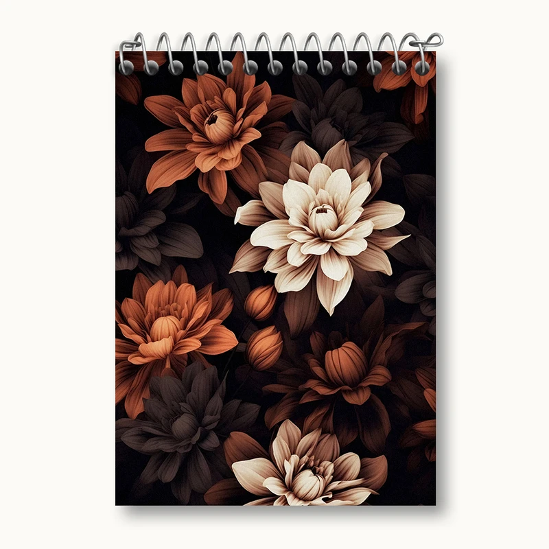 دفتر یادداشت 50 برگ خندالو طرح گل گلی کد N5312