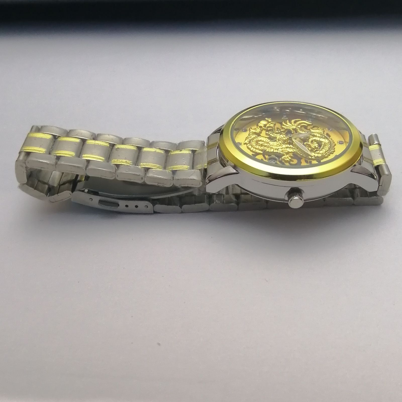 ساعت مچی عقربه‌ای مردانه مدل دراگون تاریخ دار 105 -  - 3