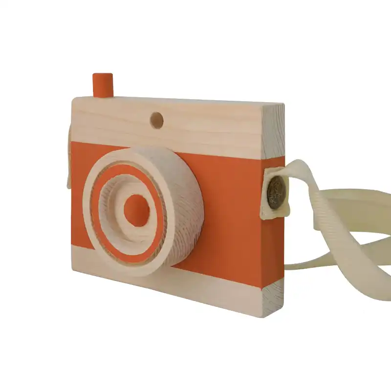 اسباب بازی چوبی طرح دوربین عکاسی مدل MKT19-J