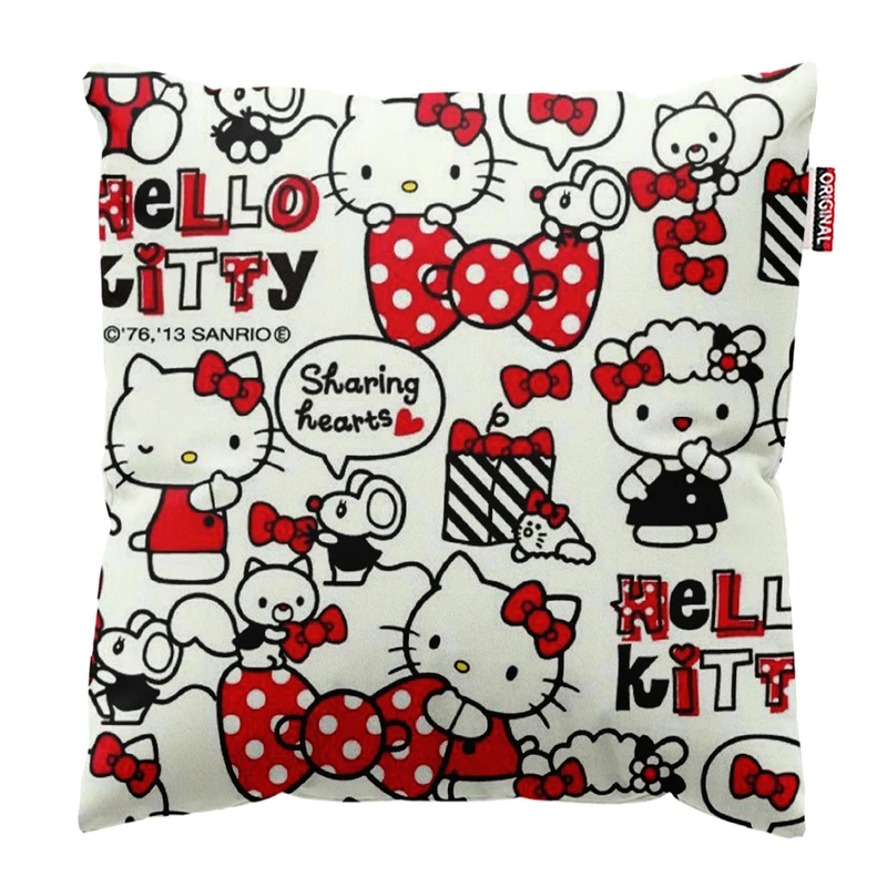 کوسن پاد آفرین طرح کیتی کد 1220 سایز 30*30 سانتی متر