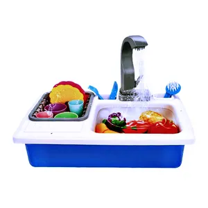 ست اسباب بازی سینک ظرفشویی مدل kitchen dishpan کد 168a