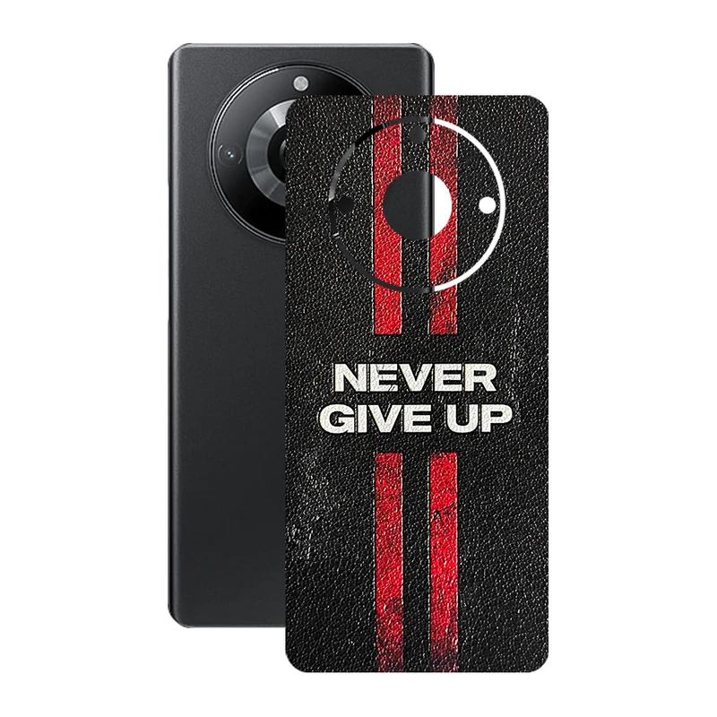 برچسب پوششی ریمکس مدل Leth طرح انگیزشی مناسب برای گوشی موبایل ریلمی 11 Pro Plus