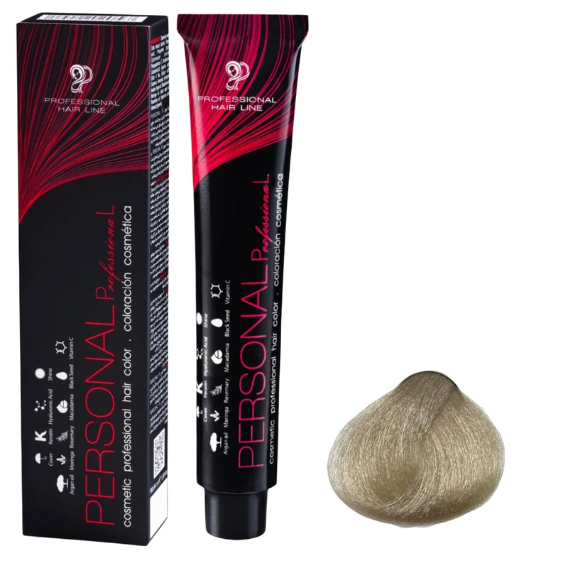 رنگ مو پرسونال پی ال شماره 9.52 حجم 100 میلی لیتر رنگ بلوند بژ خیلی روشن