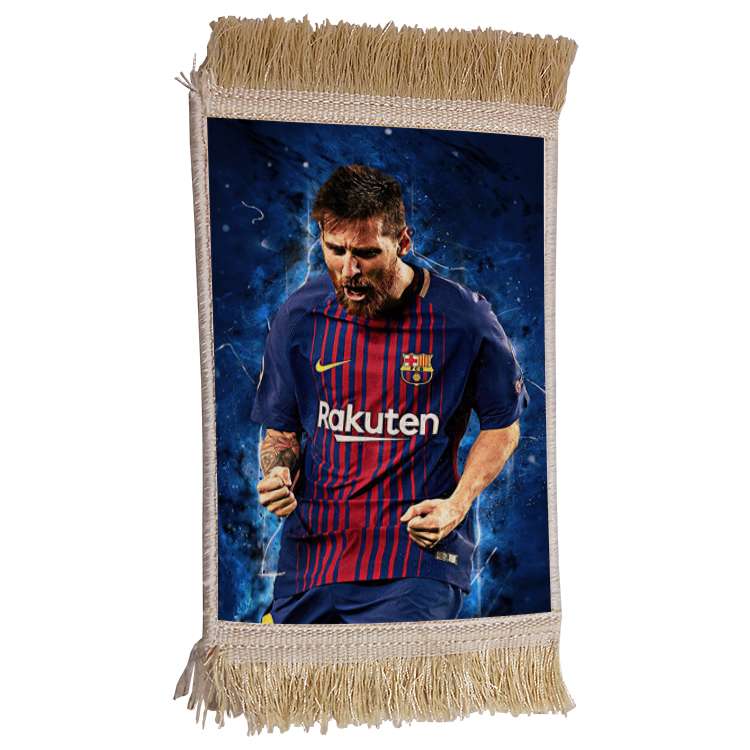 فرش ماشینی دیوارکوب مدل مسی کد 58