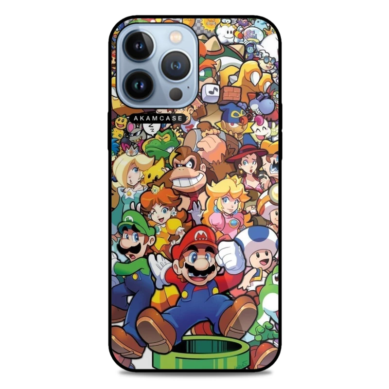 کاور آکام مدل AMC-WA13PROMAX-SUPER MARIO5 مناسب برای گوشی موبایل اپل iPhone 13 Pro Max