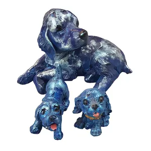مجسمه مدل سگ کد A41 مجموعه 3 عددی