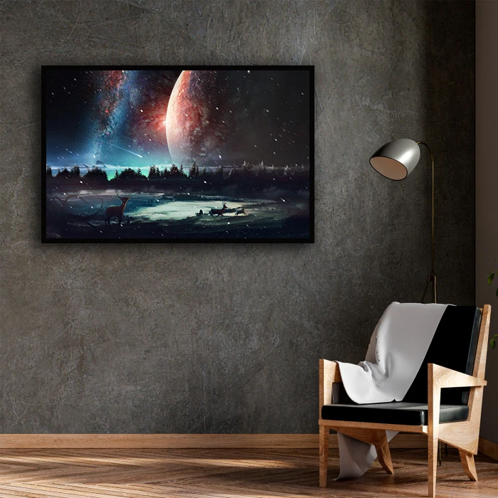 تابلو بکلیت طرح کهکشانی مدل B-D1824