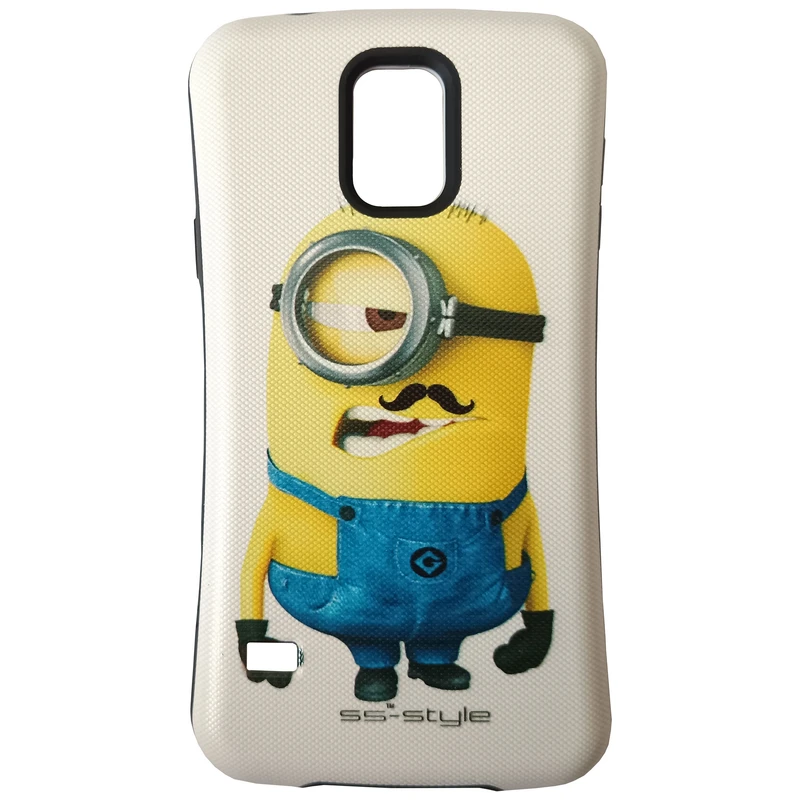 کاور مدل 360 درجه ضد ضربه کد 2-0 طرح مینیون ها مناسب برای گوشی موبایل سامسونگ Galaxy S5