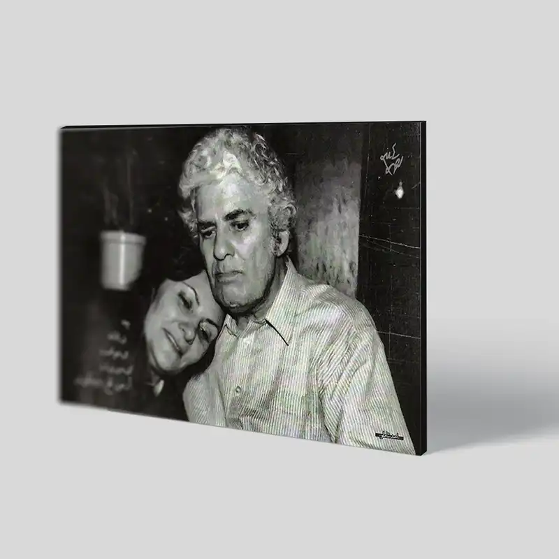 تابلو شاسی طرح احمد شاملو و آیدا کد 4G195