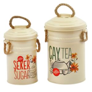 بانکه مدل قند و چای مجموعه دو عددی