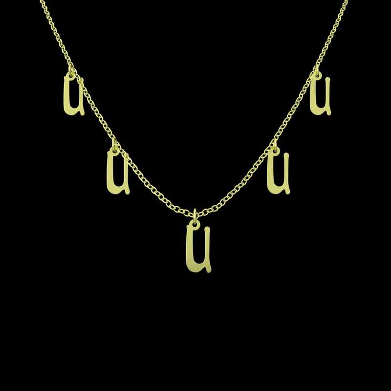 گردنبند طلا 18 عیار زنانه مدوپد مدل حرف U کد RNA17108 گردنبند طلا 18 عیار زنانه مدوپد مدل حرف U کد RNA17108