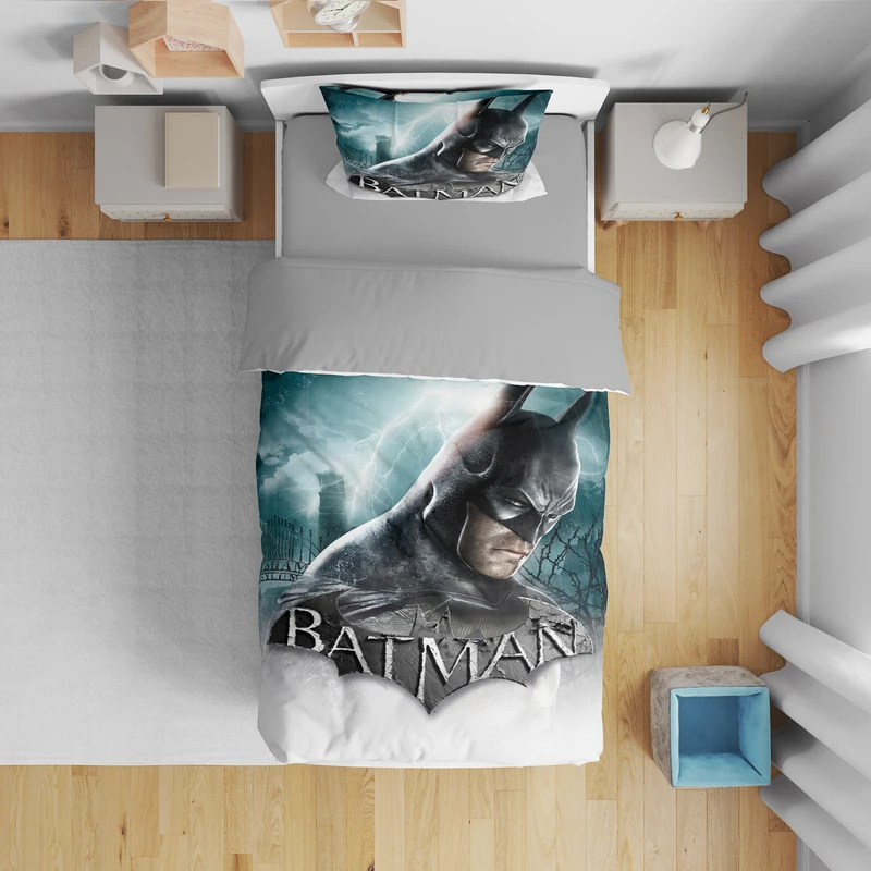 سرویس روتختی یک نفره 5 تکه مدل بتمن کد 4748