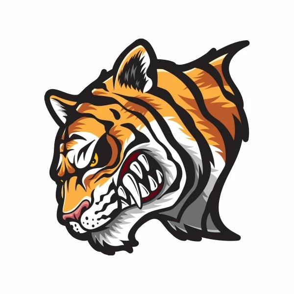 برچسب بدنه خودرو طرح ببر tiger کد 174