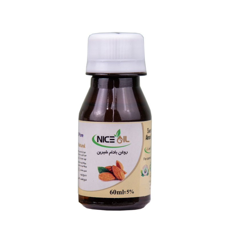 روغن بادام شیرین نایس اُیل کد 001 حجم 60 میلی لیتر
