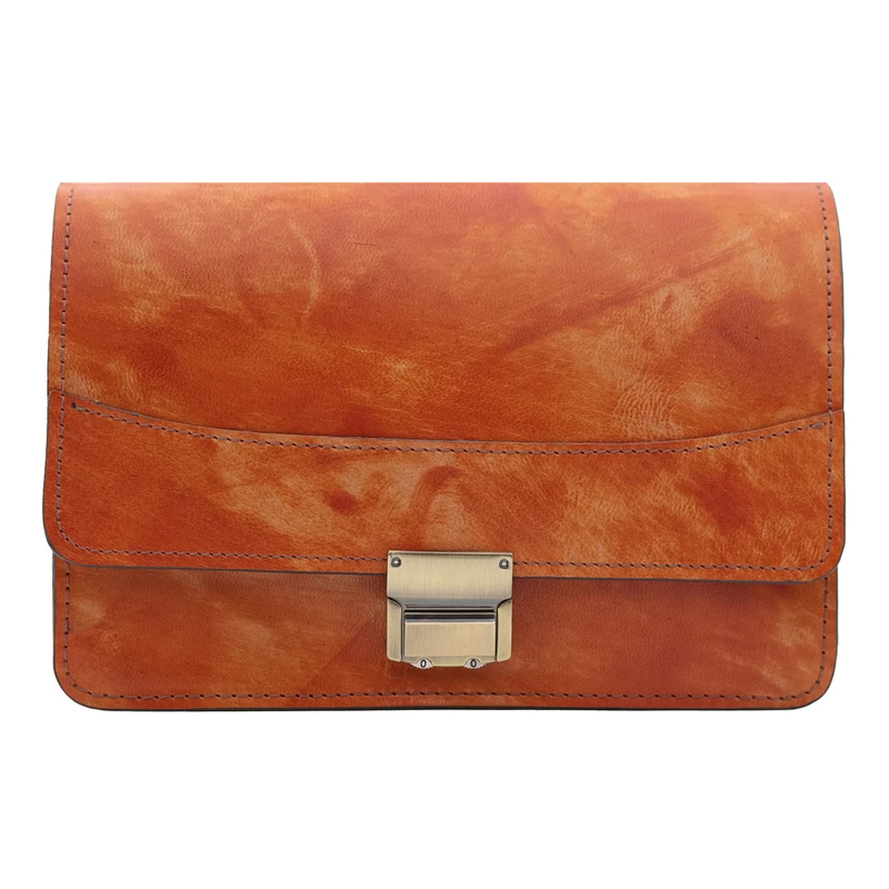 کیف دستی مردانه چرم اشرافی مدل راتین کد 16