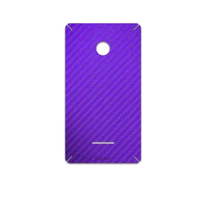 MAHOOT Purple-Fiber Cover Sticker for Microsoft Lumia 532