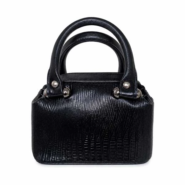 کیف دستی زنانه مدل صندوقی طرح پوست ماری کد 000020