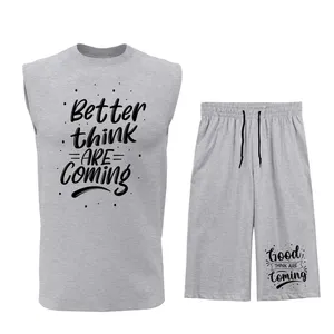 ست تاپ و شلوارک مردانه مدل T176G