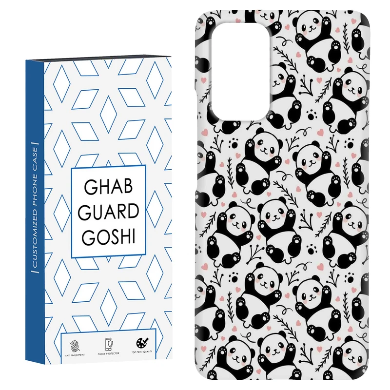کاور قاب گارد گوشی طرح پاندا کد Dimo-786 مناسب برای گوشی موبایل شیائومی Redmi Note 9 4G / Redmi 9T