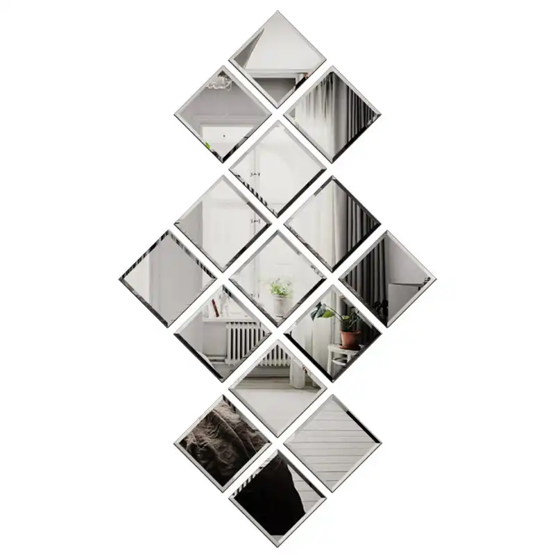 آینه مدل مربع بسته 15 عددی