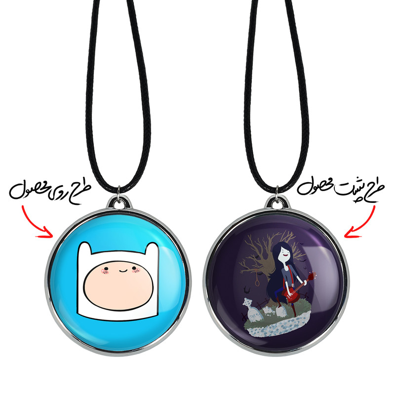 گردنبند خندالو مدل مارسلین و فین وقت ماجراجویی Adventure Time کد 2081520820 گردنبند خندالو مدل مارسلین و فین وقت ماجراجویی Adventure Time کد 2081520820