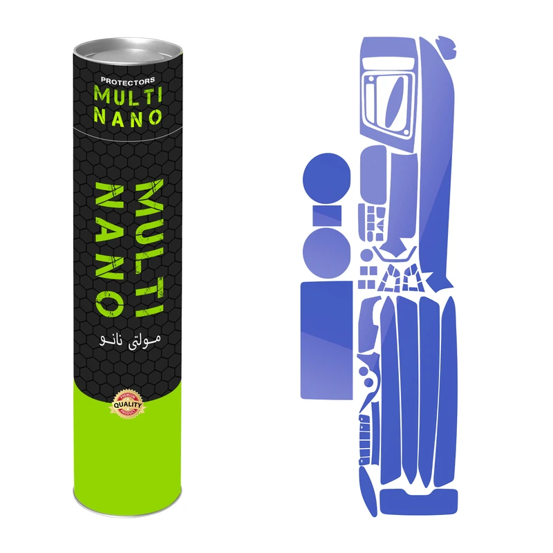 برچسب محافظ مانیتور و کنسول خودرو مولتی نانو مدل X-F1T مناسب برای کی ام سی SR3 مجموعه 29 عددی