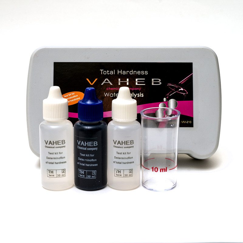 کیت سنجش سختی آب واهب مدل VM-210 مجموعه چهار عددی