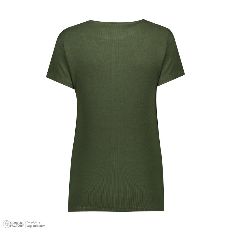 بلوز آستین کوتاه زنانه مدل گلدوزی قلب کد 110307.1