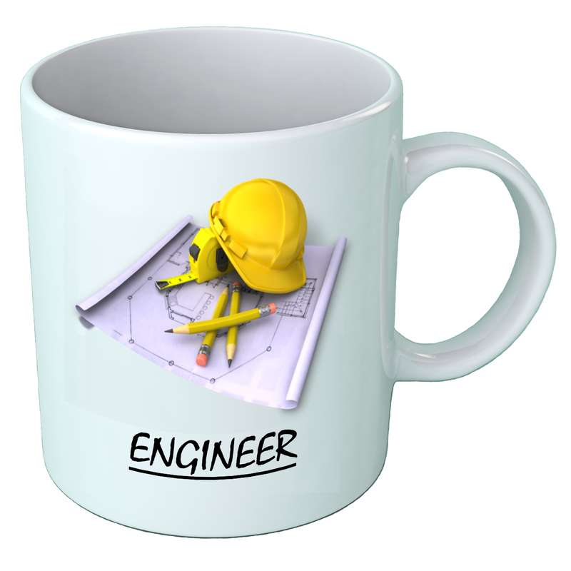 ماگ طرح مهندس مدل B444