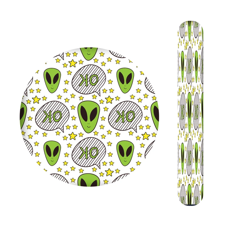 آینه آرایشی جیبی مدل آدم فضایی  کد 563 به همراه سوهان ناخن