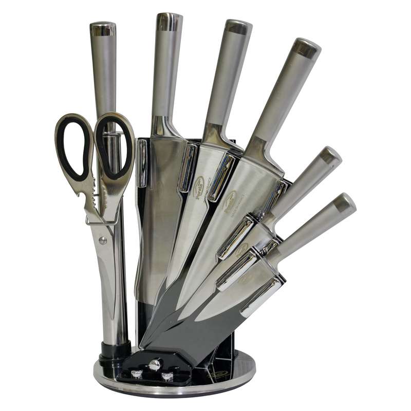 سرویس چاقو آشپزخانه 9 پارچه پرشیا مدل PR1020