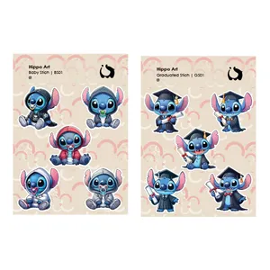 برچسب هیپو آرت مدل حیوانات استیچ بسته 2 عددی