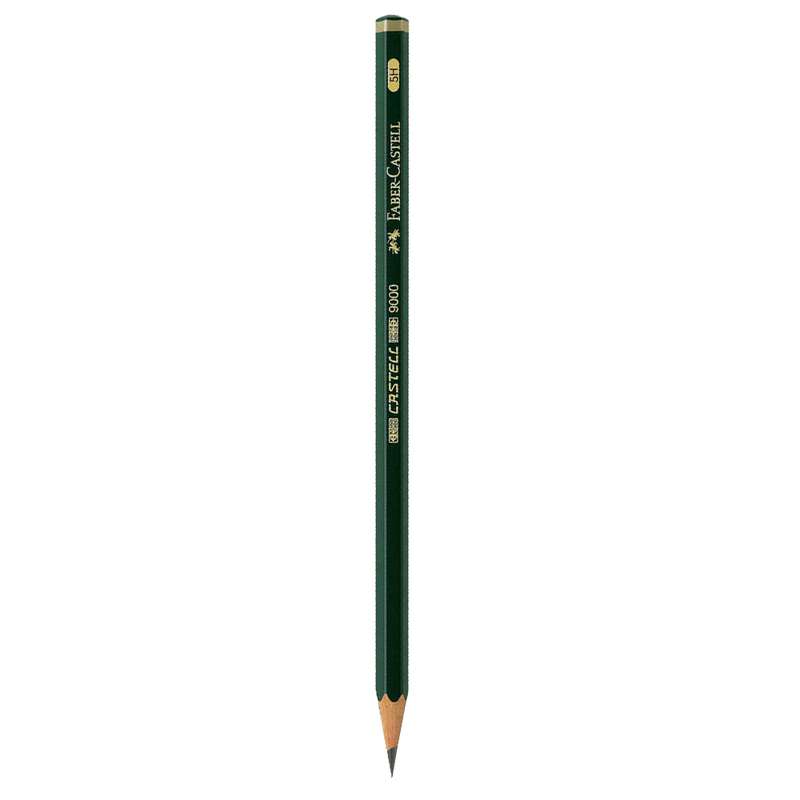 مداد طراحی فابر کاستل مدل Castell9000-5h کد 69189