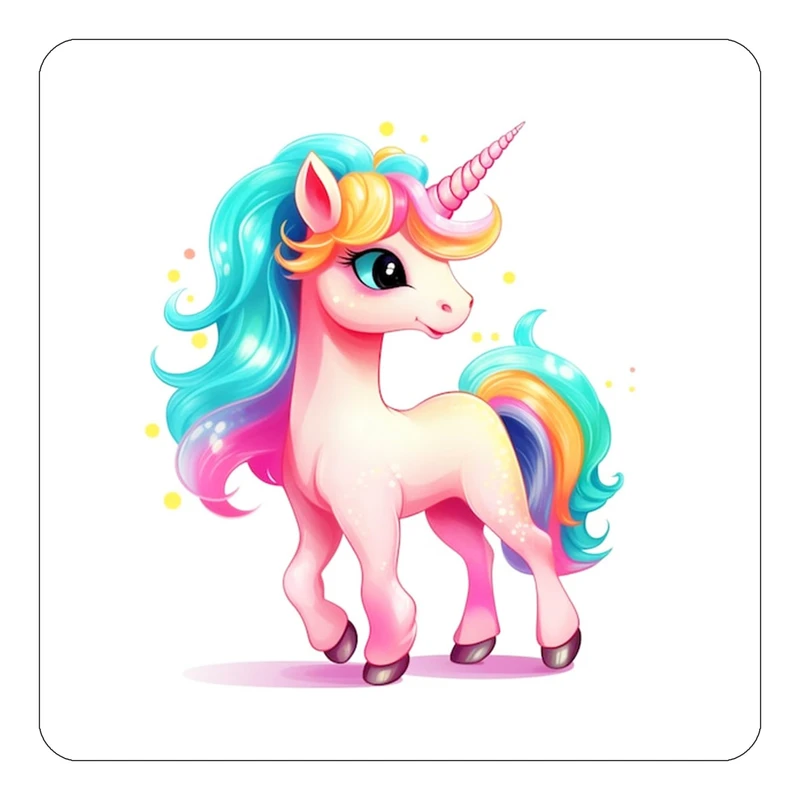 مگنت کاکتی طرح اسب تک شاخ و یونیکورن مدل mp29666