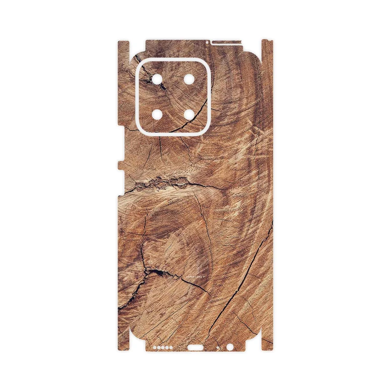 برچسب پوششی ماهوت مدل Wood Texture 5-FullSkin مناسب برای گوشی موبایل آنر X5b