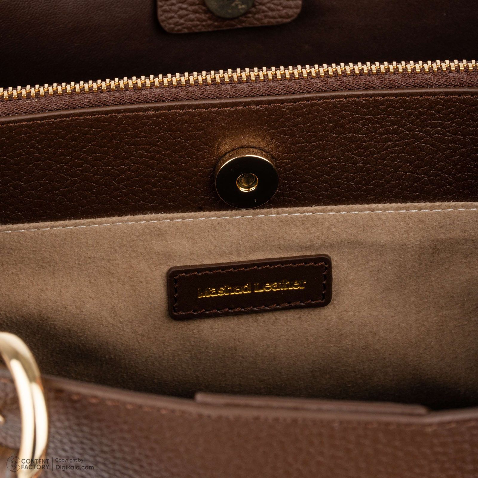 کیف دستی زنانه چرم مشهد مدل S0097-088-01 - - 8