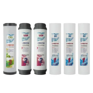 فیلتر دستگاه تصفیه کننده آب لابستر مدل 1-2-GD/3 مجموعه 6 عددی