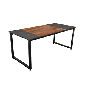 میز ناهارخوری شش نفره دیزم مدل مونتاژی LNC_asm_160×90_Tri_BABRN