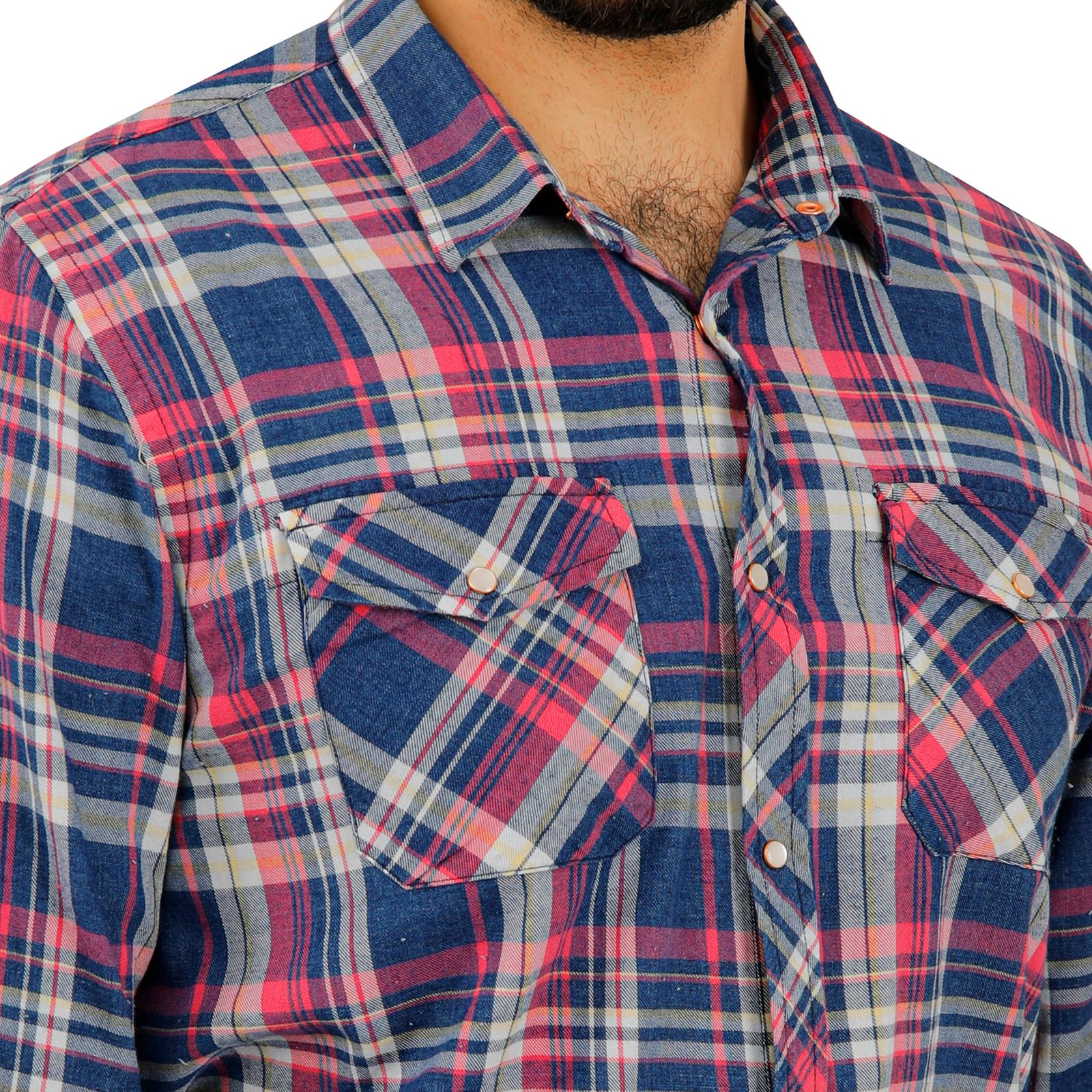 پیراهن آستین بلند مردانه پاتن جامه مدل 102721020250276 -  - 4
