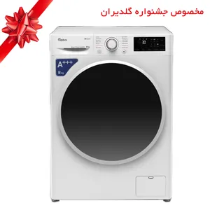 ماشین لباسشویی اتوماتیک جی پلاس مدل GWM-M870W ظرفیت 8 کیلوگرم