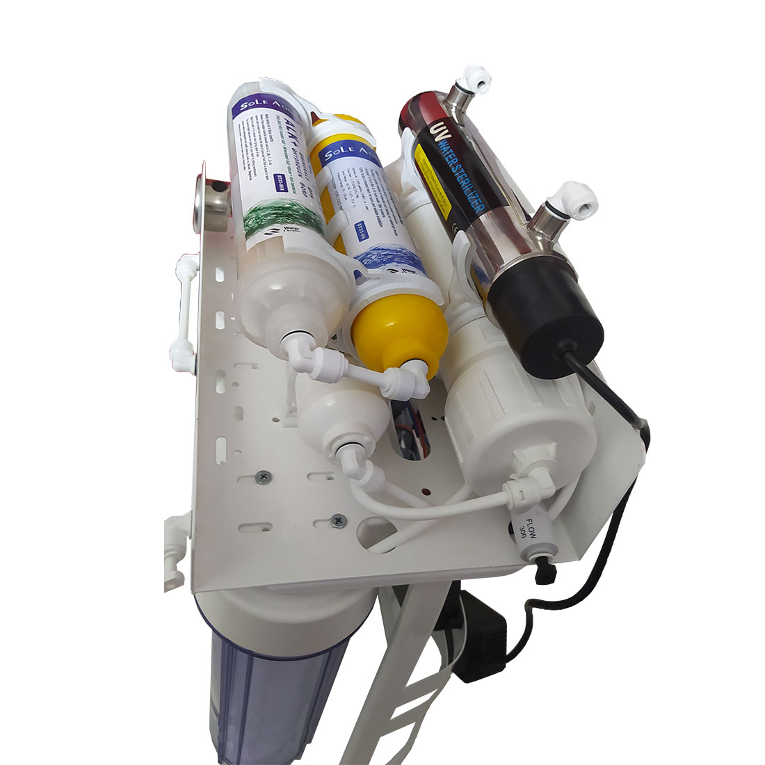 دستگاه تصفیه کننده آب سول آکوا مدل RO-102-UV&MIX به همراه فیلتر تصفیه بسته 3 عددی